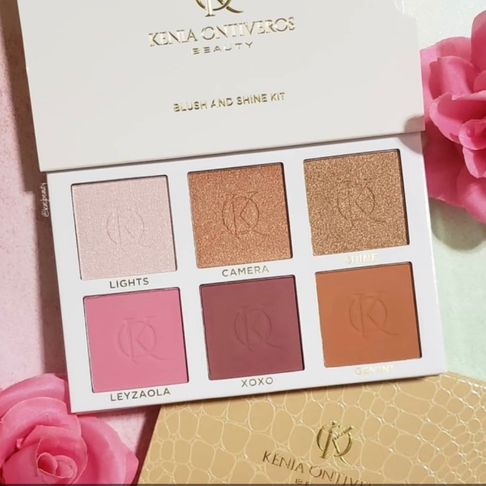 KENIA ONTIVEROS BEAUTY BLUSH AND SHINE KIT